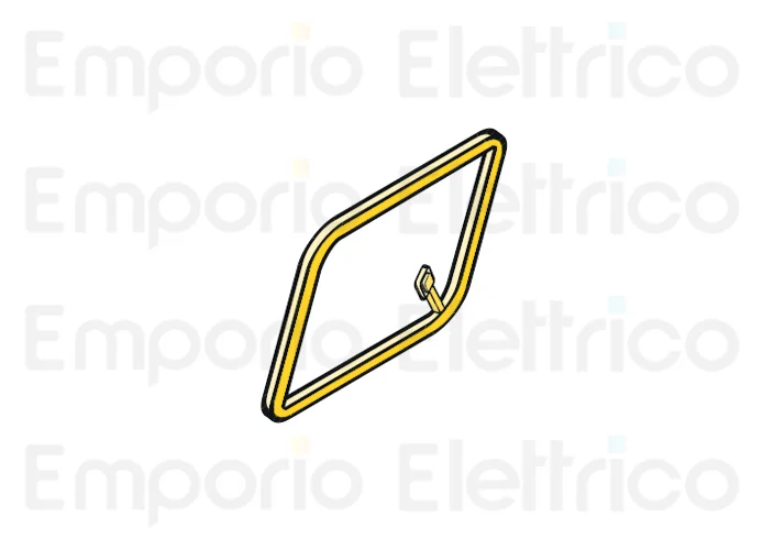 fadini Ersatzteil der quadratischen Wanddichtung für polo 44 44036