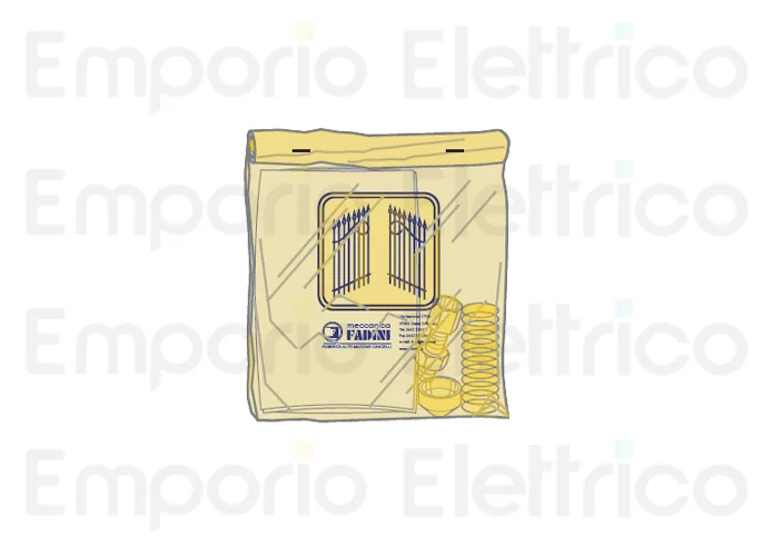 fadini Ersatzteil der Tasche aus Nylon mit Anleitungsblatt 380114
