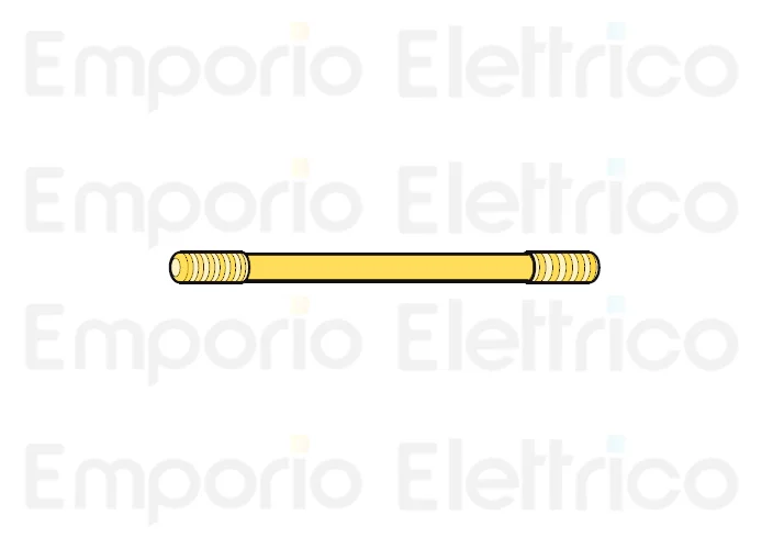 fadini 2x Ersatzteil der Stange m8x126 für aproli 480 48058 2