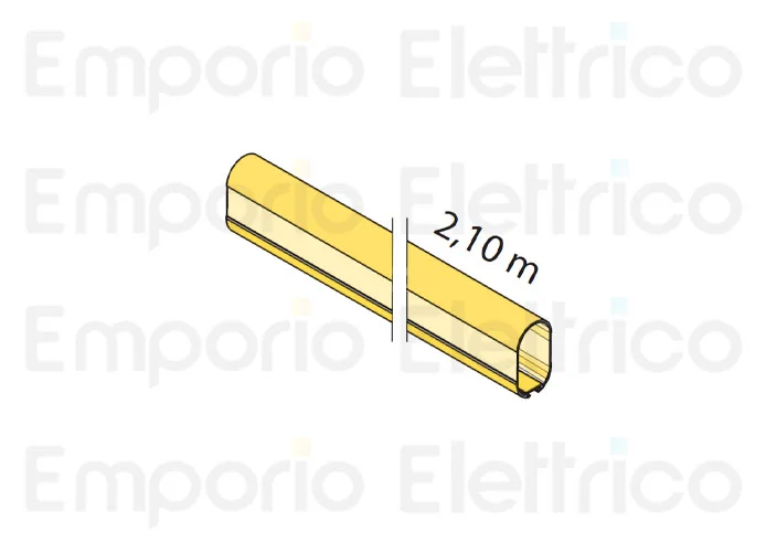 fadini Ersatzteil des Profils der Stange r532 da 2,10 m aus Aluminium für bayt 980 97061