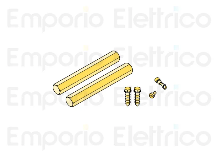 fadini Ersatzteil der kompletten Packung mit Schrauben für combi 740 740130