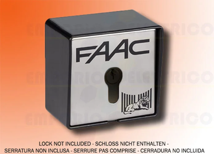 faac Schlüsselschalter Wandinstallation 2 Kontakt t21 e 401013