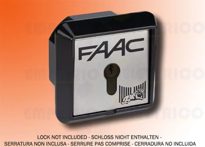 faac Schlüsselschalter 2 Kontakt + Elektrobremse t21 if 401017