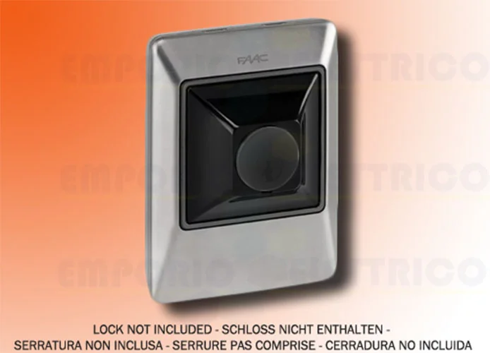 faac Schlüsseltaster green tech 2easy xk10 b inox lc 401253 (ex 401046)