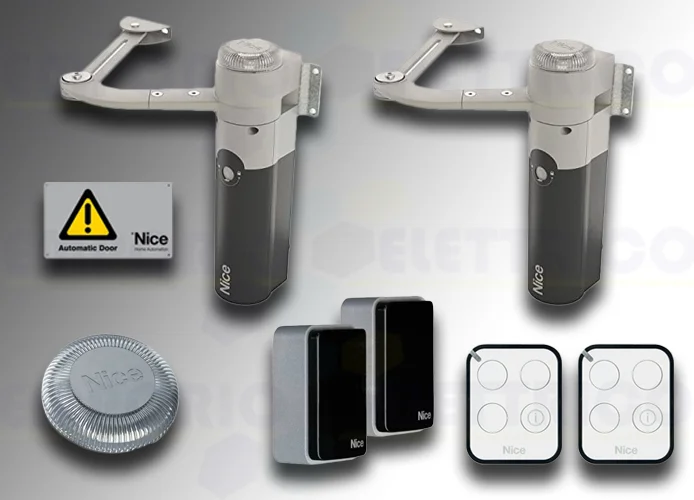 nice Antrieb Kit für Drehtore walkykit 2024 bd walky2024bdkce