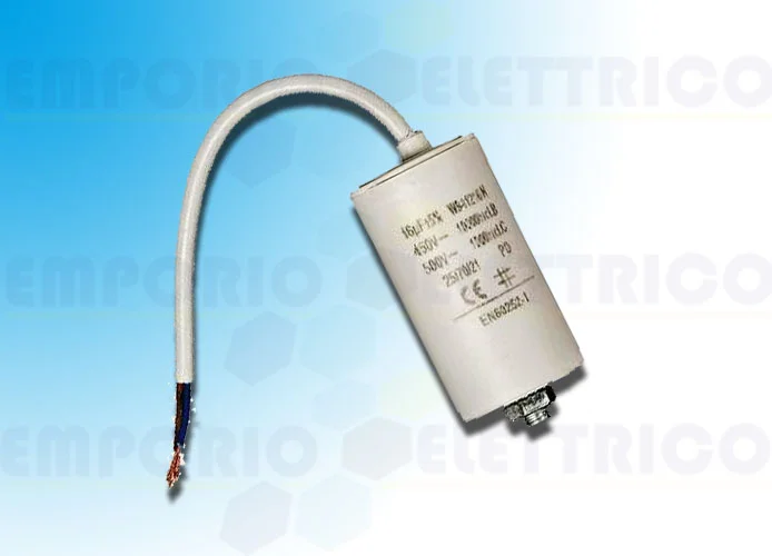 came Ersatzteil des Kondensators 16 mF mit Kabeln und Schraube 119rir276