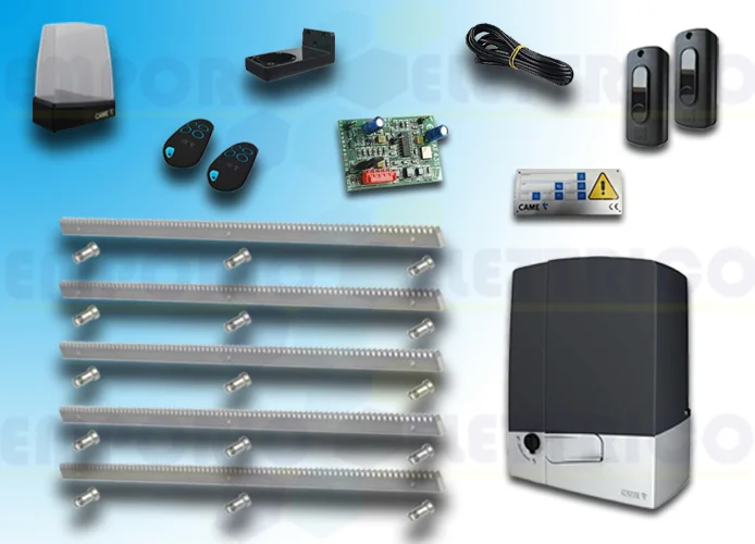 came Torantrieb Kit 801ms-0180 + 5mt verzinkte Zahnstange 8k01ms-004cremz5