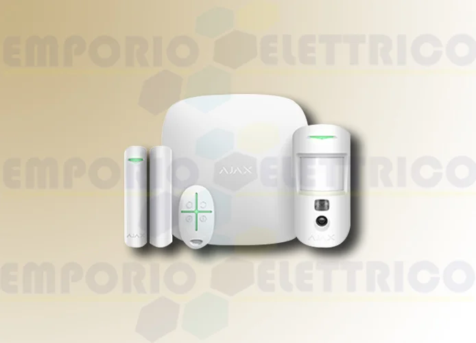 ajax drahtloser Starterkit cam hdr weiss 156253 (ex code 38172)