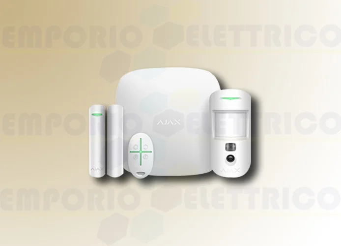 ajax drahtloser Starterkit cam plus hdr wireless weiss 156255 (ex 38174)