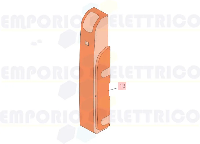 faac Ersatzteil der Abdeckung *f037102* des Antriebs 550 s/l 63003553 (ex 727267)