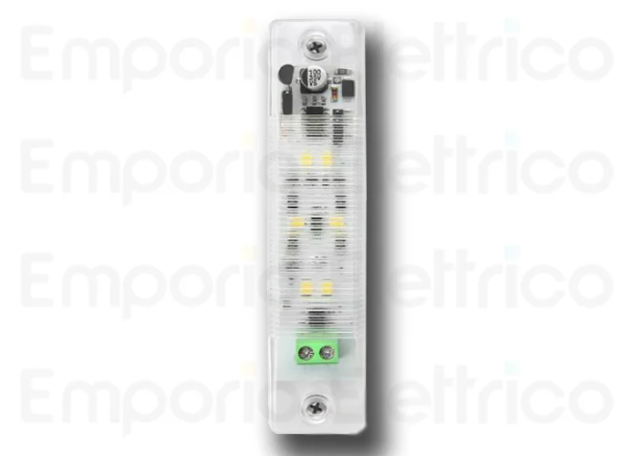 nologo LED-Blinkleuchte mini 12/24 transparentes Weiß flash-in cl