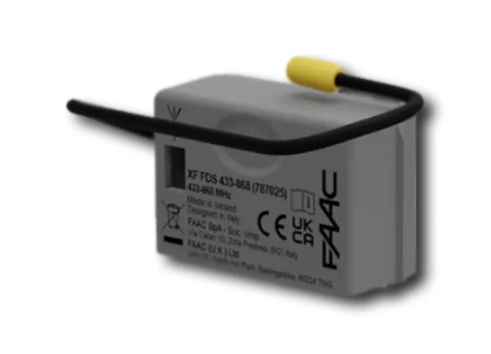 faac Funkempfänger fds 433 - 868 mhz xf lc fds 787860 (ex 787025)