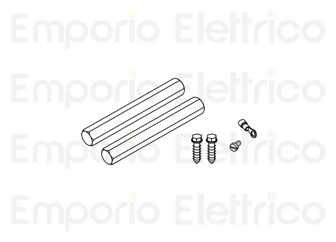 fadini Ersatzteil der kompletten Packung mit Schrauben für combi 740 740130
