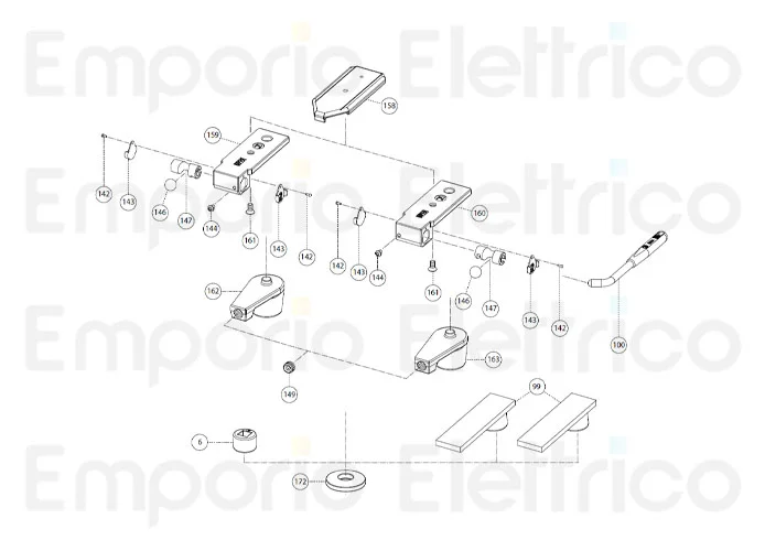 fadini Erastzteil der Kugel ø 19,8 mm für combi 740 740146