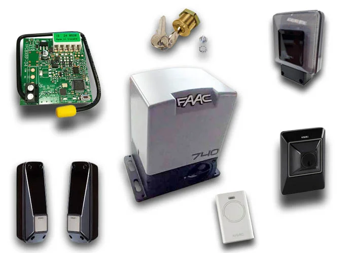 faac Torantrieb Kit 740 e 230v delta2 kit safe 1056303445