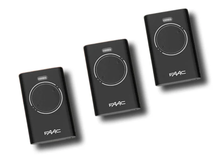faac 3 x 2-Kanal-Handsender xt2 868 slh lr 7870091 (new code 787030)