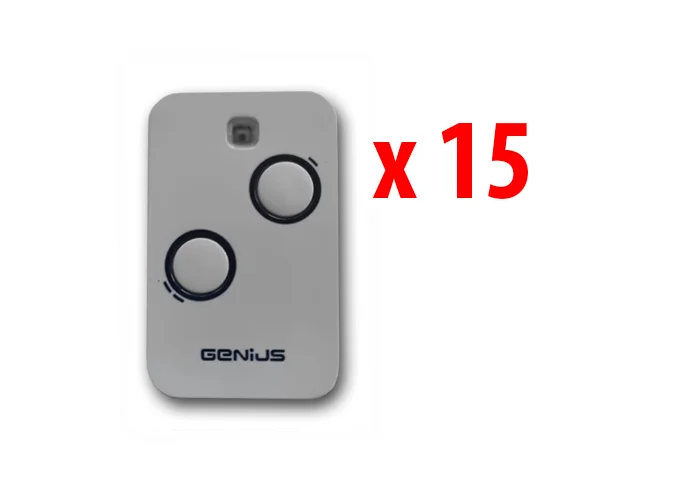 genius 15 Stück 2-Kanal Handsender 868mhz jlc kilo tx2 6100332 (new 787034)