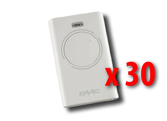 faac 30 x 2-Kanal-Handsender xt2 868 slh lr 787009 (new code 787030)