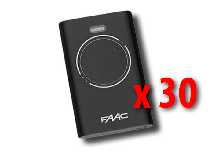 faac 30 x 2-Kanal-Handsender xt2 868 slh lr 7870091 (new code 787030)
