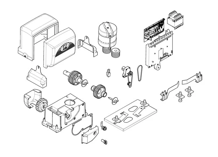 came Seite Ersatzteile des Motors 001bx-e241 bx-e241 