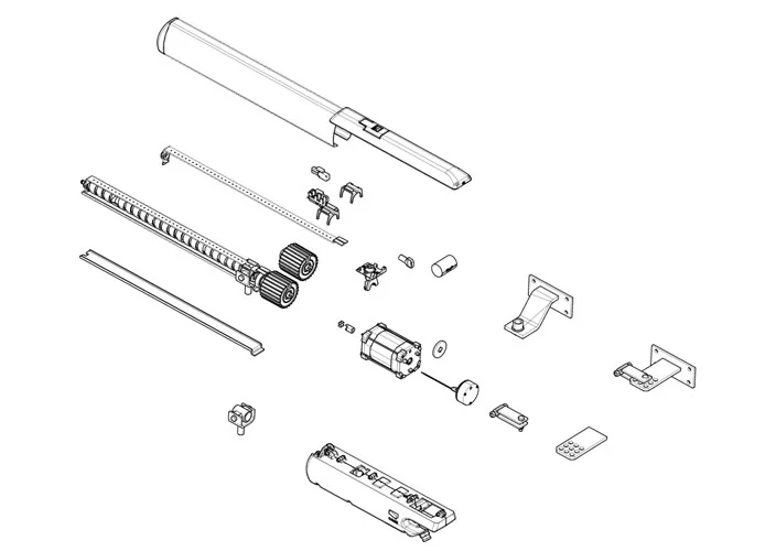 came Seite Ersatzteile des Motors 001a5000 a5000