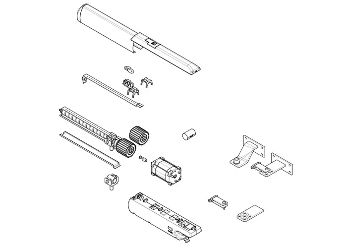 came Seite Ersatzteile des Motors 001a3100 a3100 