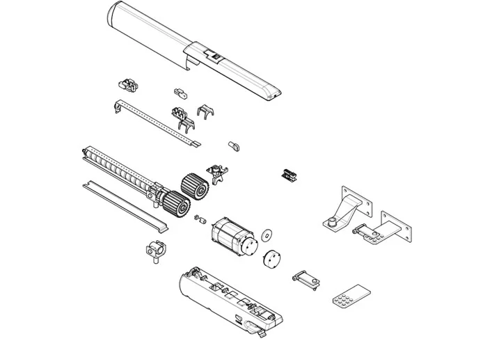 came Seite Ersatzteile des Motors 001a3024n a3024n