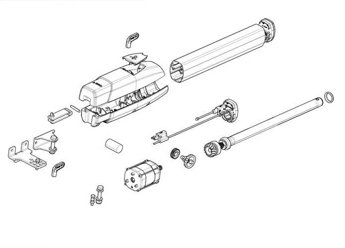 came Seite Ersatzteile des Motors ats30ags 801mp-0050
