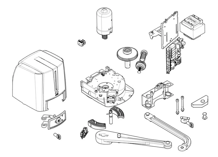 came Seite Ersatzteile des Motors 001fa7024cb fa7024cb