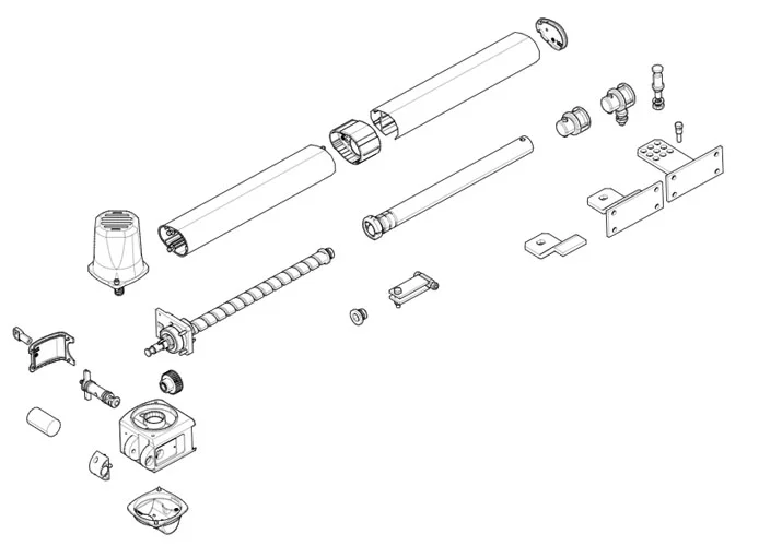 came Seite Ersatzteile des Motors 001kr300d kr300d