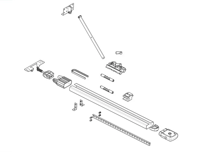 came Seite Ersatzteile für Riemenantrieb 001v0686 v0686