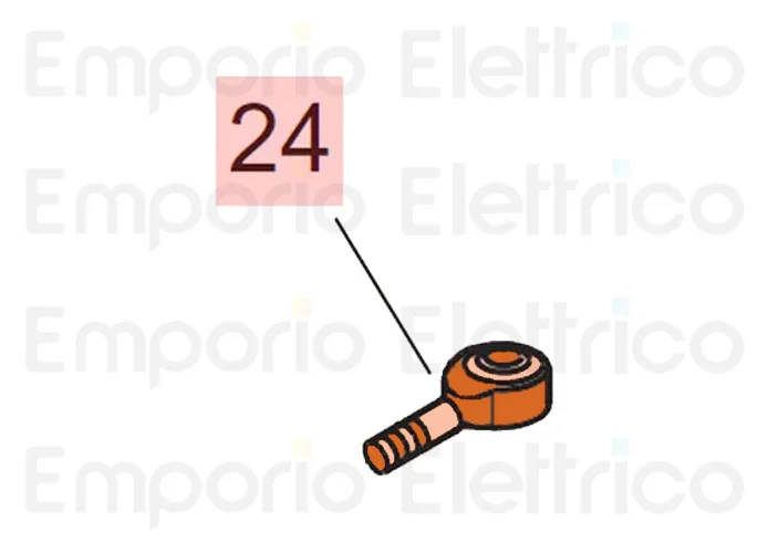 faac Ersatzteil des männlichen Gelenks m10 7073035