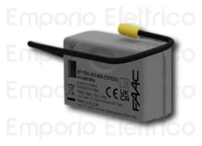 faac Funkempfänger fds 433 - 868 mhz xf lc fds 787860 (ex 787025)
