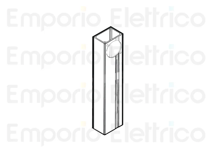 fadini Ersatzteil des Rohrs aus Aluminium für 1,20 Mt Säule für prit 19 44206