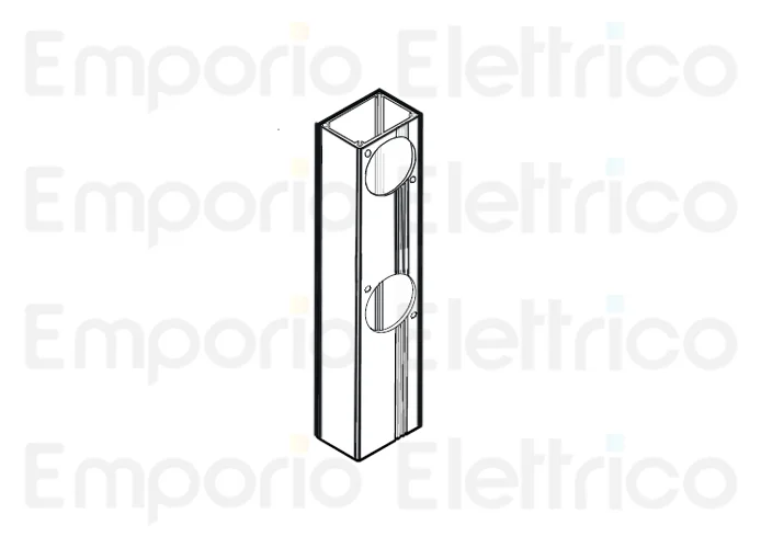 fadini Ersatzteil des Rohrs aus Aluminium für 1,20 Mt Säule für prit 19 44207