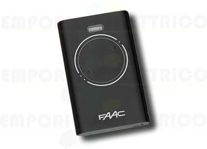 faac 2-Kanal-Handsender xt2 433 MHz slh lr schwarz 7870071 (new code 787032)