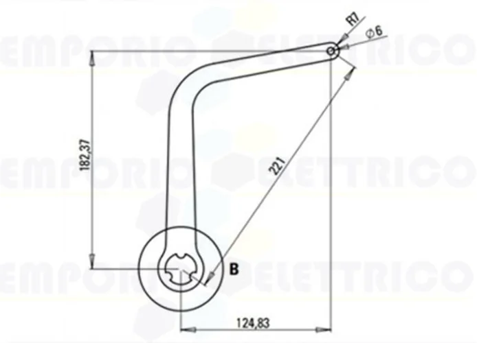 faac Paar Arme n1d weiß nd5 105730
