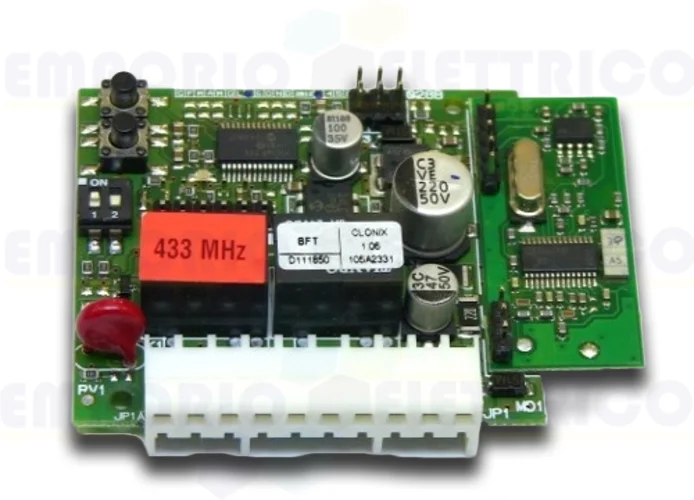 bft Zweikanaliger Rolling-Code-Steckempfänger 433 mhz clonix 2 2600152 d111662