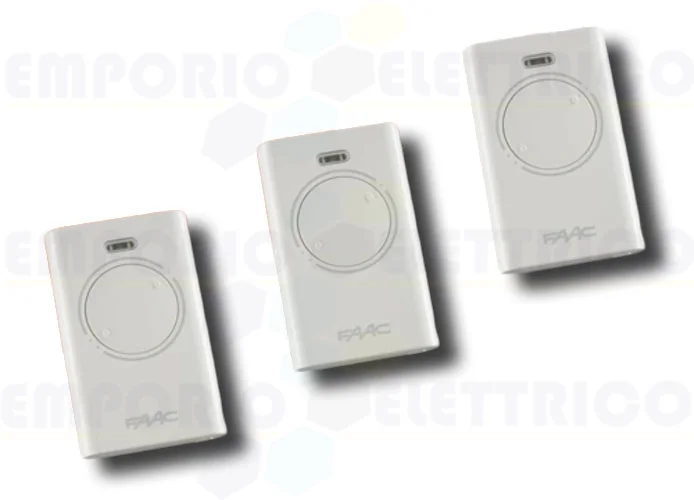 faac 3 x 2-Kanal-Handsender xt2 433 slh lr 787007 3 (new code 787032)