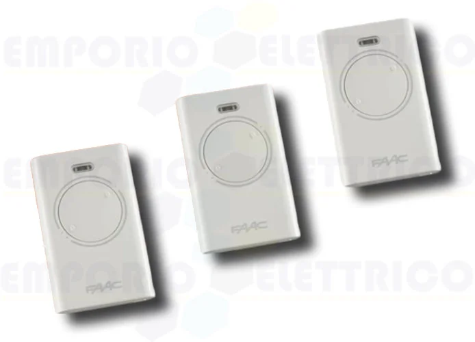 faac 3 x 2-Kanal-Handsender xt2 868 slh lr 787009 (new code 787030)