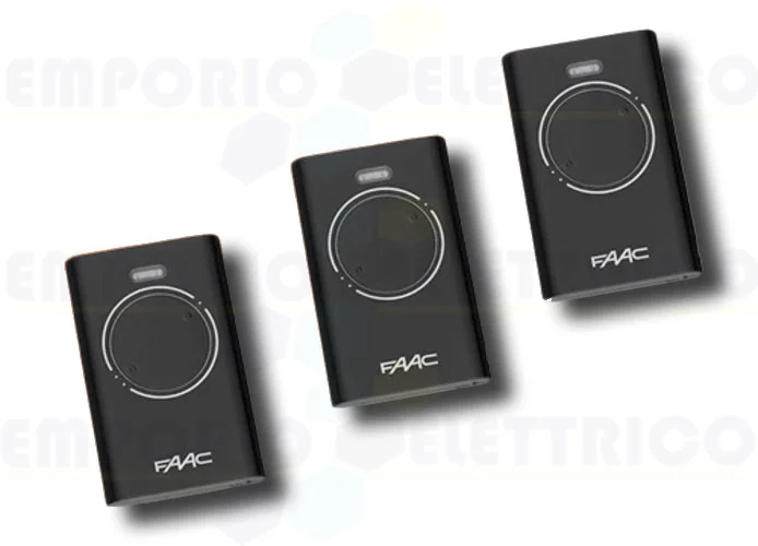 faac 3 x 2-Kanal Handsender xt2 433 slh lr 7870071 (new code 787032)