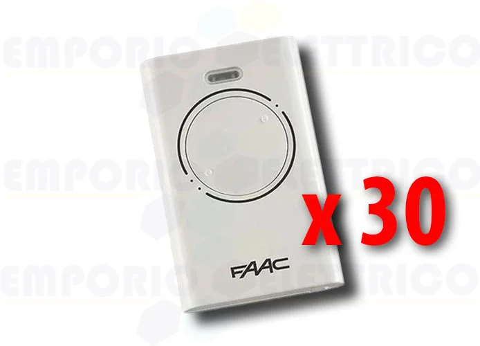 faac 30 x 2-Kanal-Handsender xt2 433 slh lr 787007 (new code 787032)