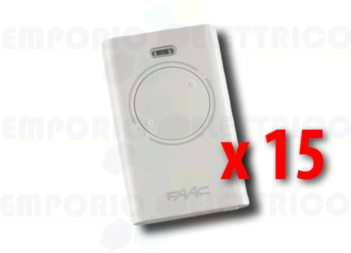 faac 15 x 2-Kanal-Handsender xt2 868 slh lr 787009 (new code 787030)