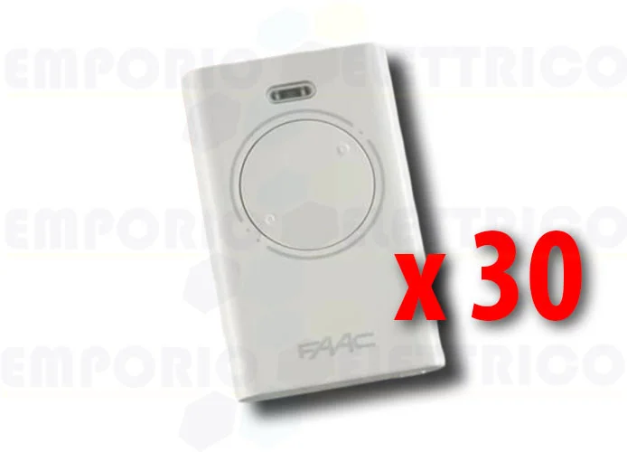 faac 30 x 2-Kanal-Handsender xt2 868 slh lr 787009 (new code 787030)