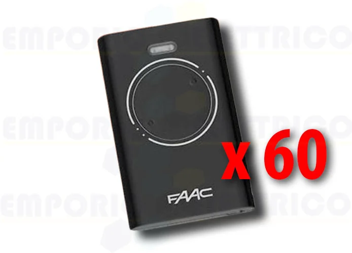 faac 60 x 2-Kanal-Handsender xt2 868 slh lr 7870091 (new code 787030)