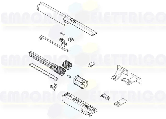 came Seite Ersatzteile des Motors 001a3100 a3100 