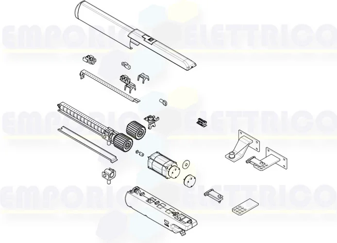 came Seite Ersatzteile des Motors 001a3024n a3024n