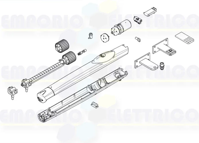 came Seite Ersatzteile des Motors 001a18230 a18230