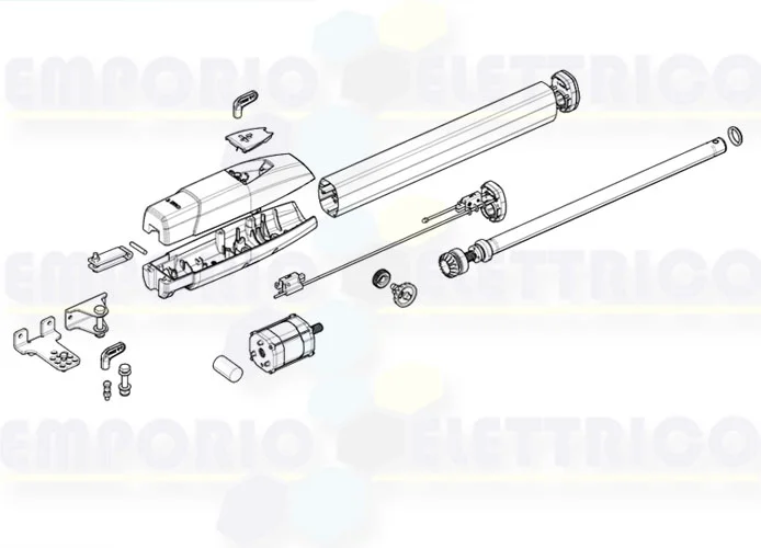came Seite Ersatzteile des Motors ats50ags 801mp-0060