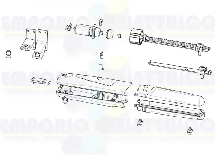came Seite Ersatzteile des Motors 001ax3024 ax3024
